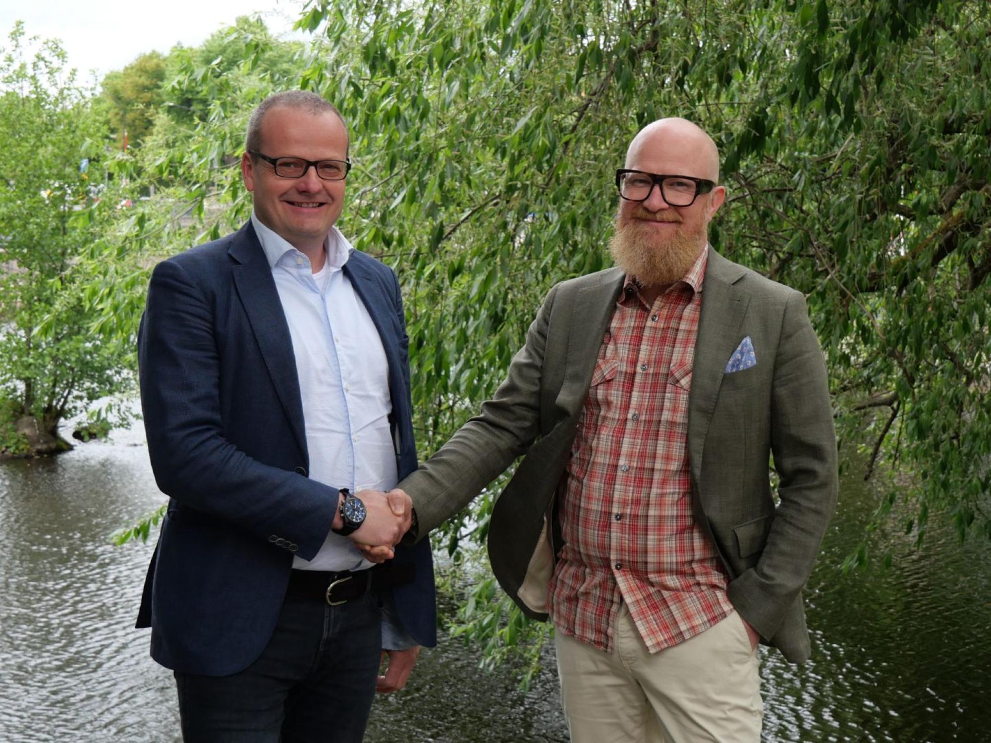 Wout Van Den Abbeele (l) and Mats Wästvind (r)